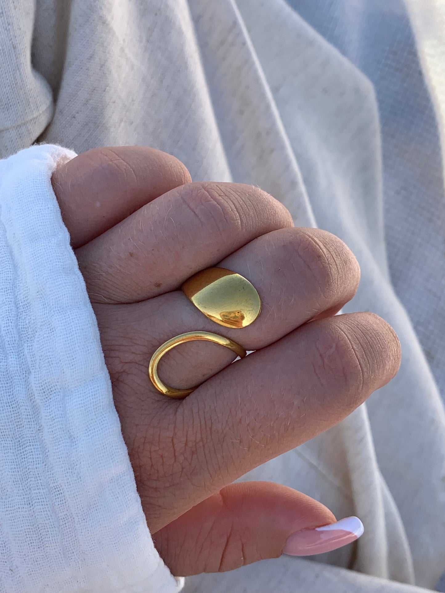 CAMÉLIA l Bague inoxydable