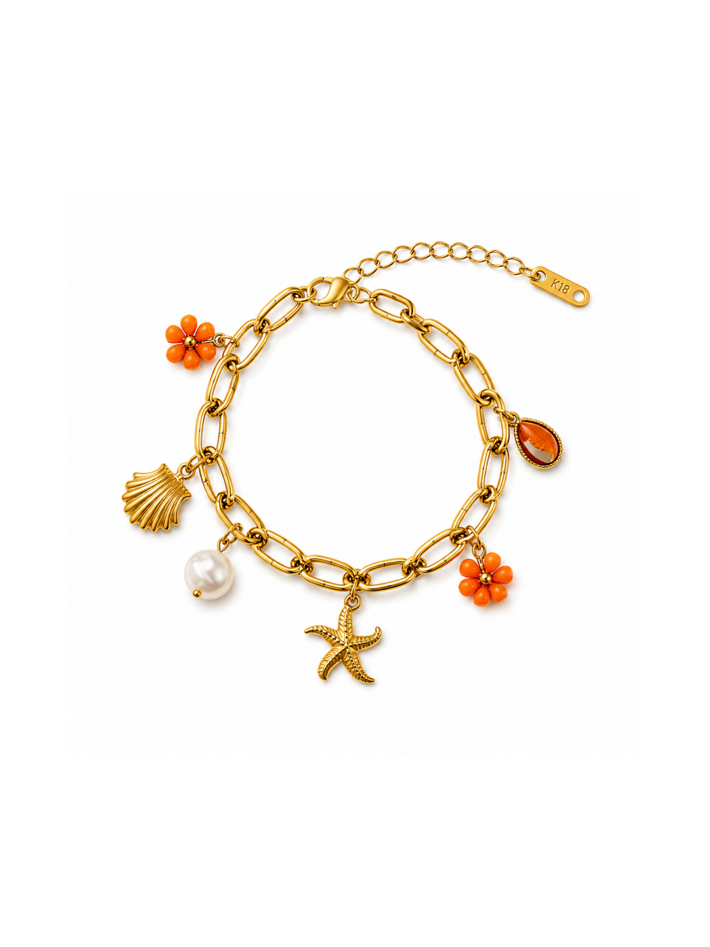 CHARMS l Bracelet inoxydable