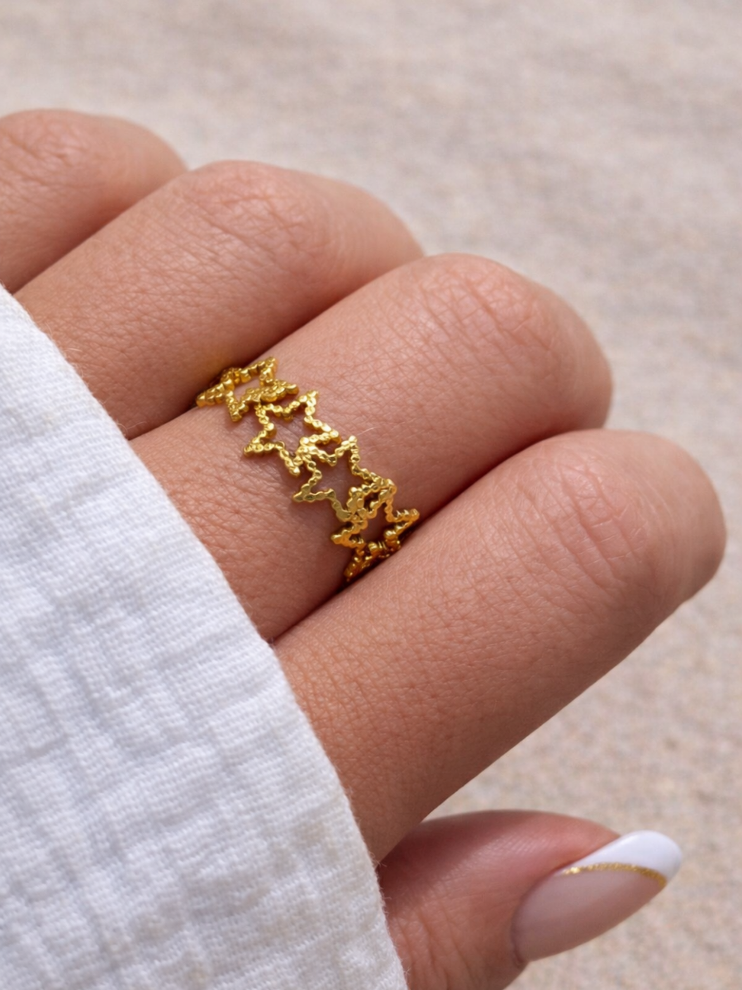 ASTRES - OLIA l Bague inoxydable