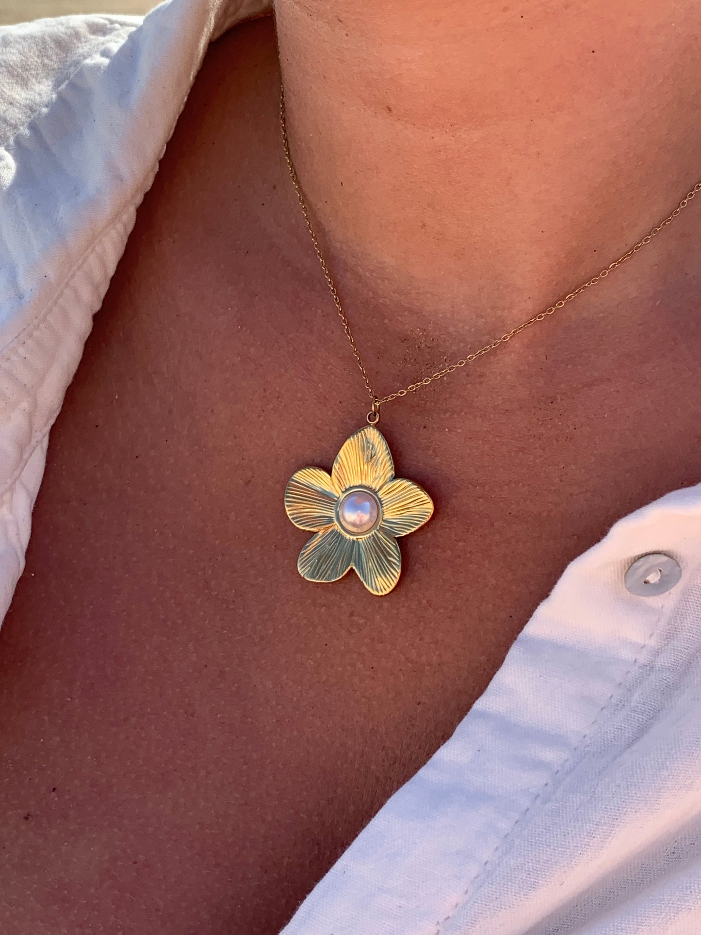FLORA l Collier inoxydable