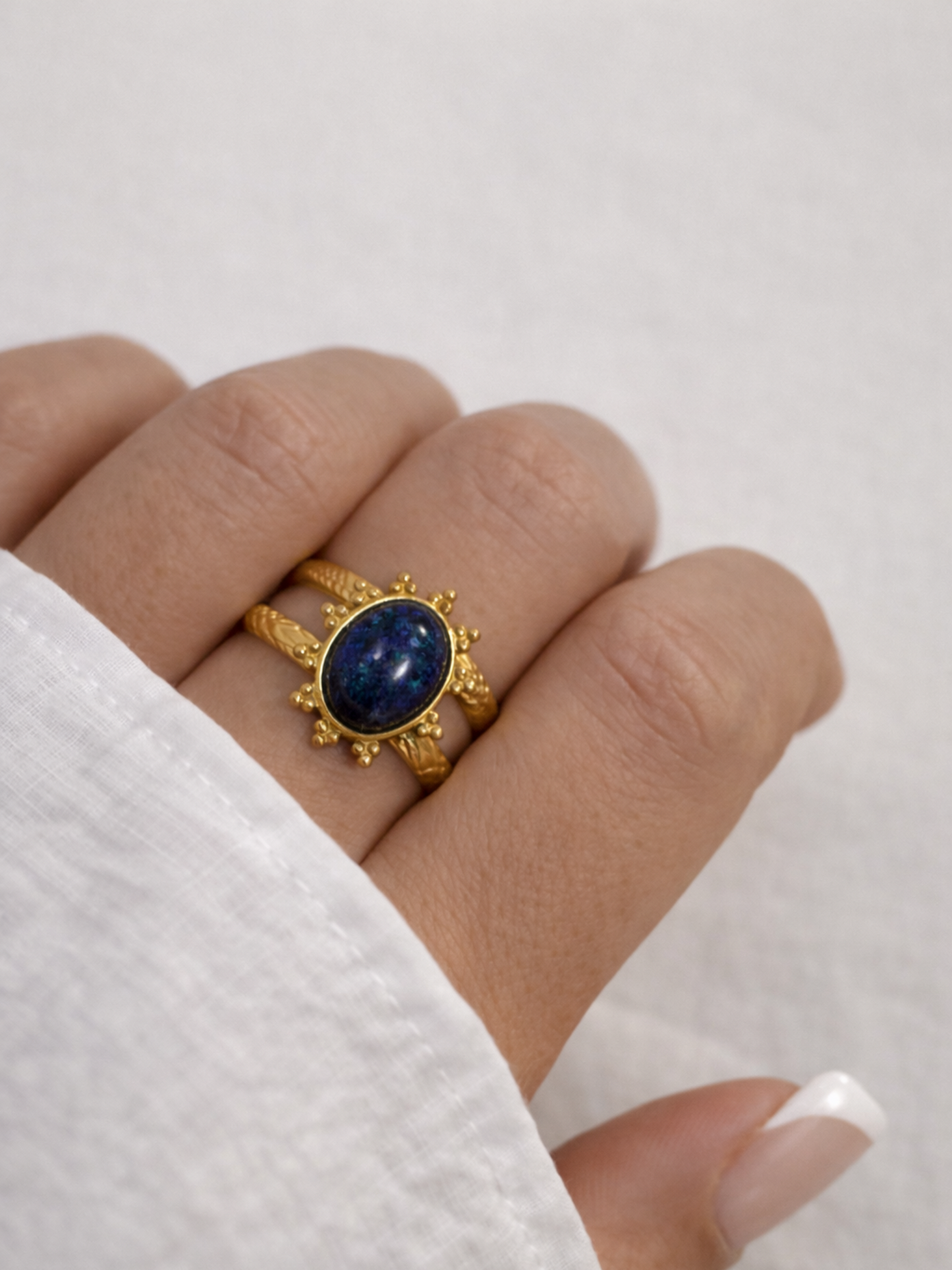 NEW l Bague colorée inoxydable