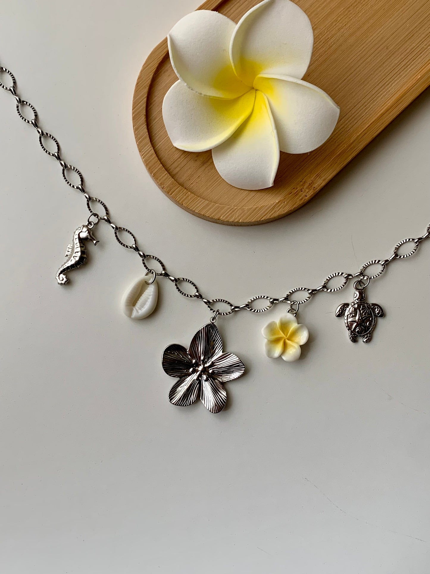 MADAGASCAR - Collier charms inoxydable