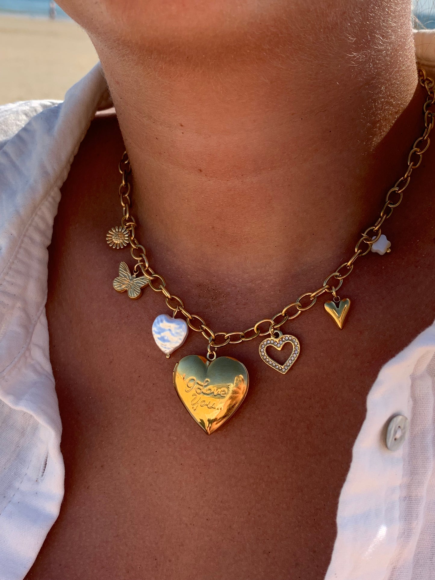 AMOR l Collier inoxydable