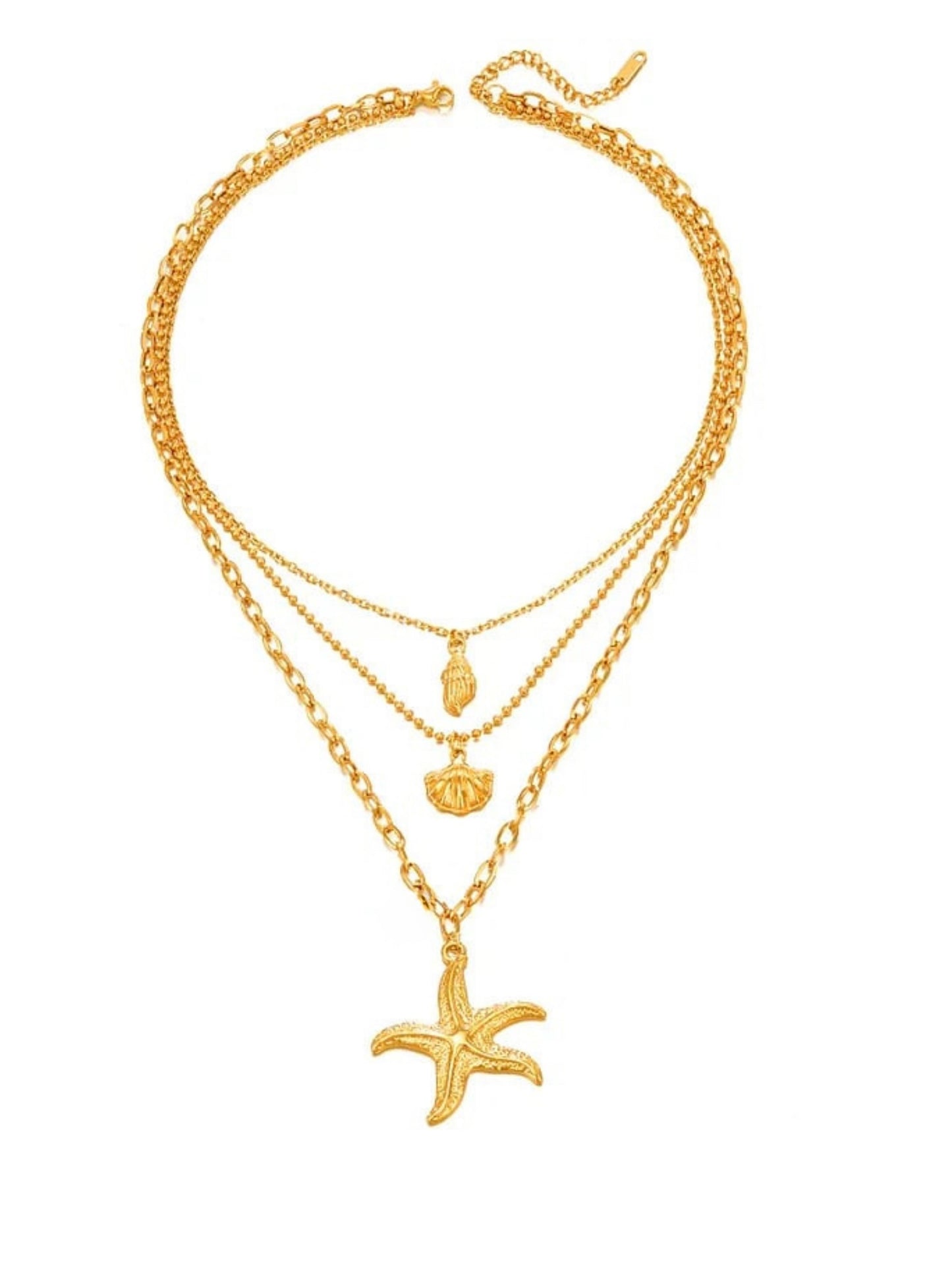 OCEAN MOOD - VANILLE l Collier inoxydable