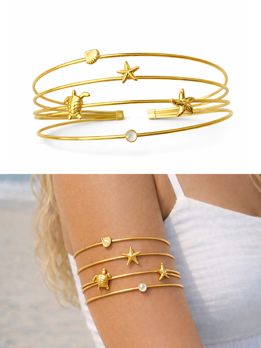 OCEAN MOOD - CALYPSO l Bracelet de bras inoxydable