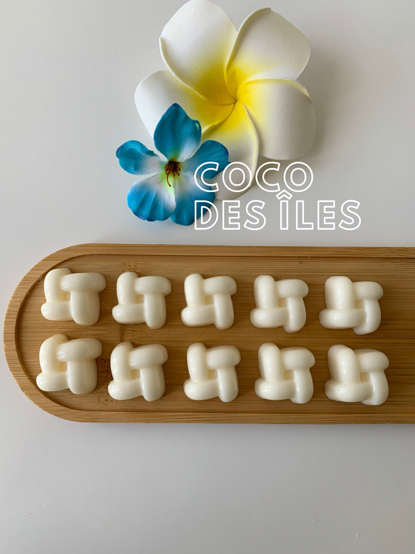 Coco des îles - Fondant parfumé (plusieurs formes)